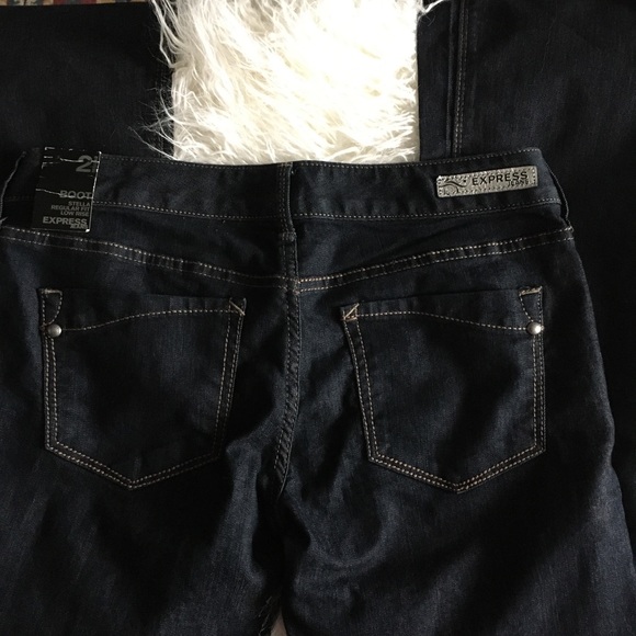 Express Stella Regular Fit Jeans Sz 2 NWT #32 - Picture 2 of 6